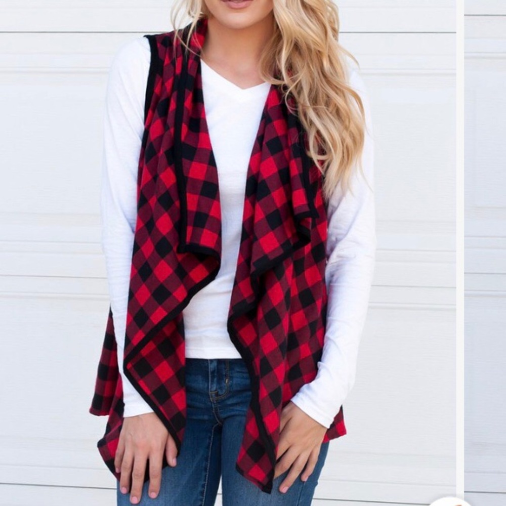 Buffalo Plaid Vest